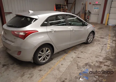 2013 Hyundai Elantra Gt из США, поврежденный, VIN KMHD35LE7DU152932